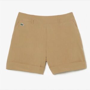 Lacoste Women's Beige Bermudas